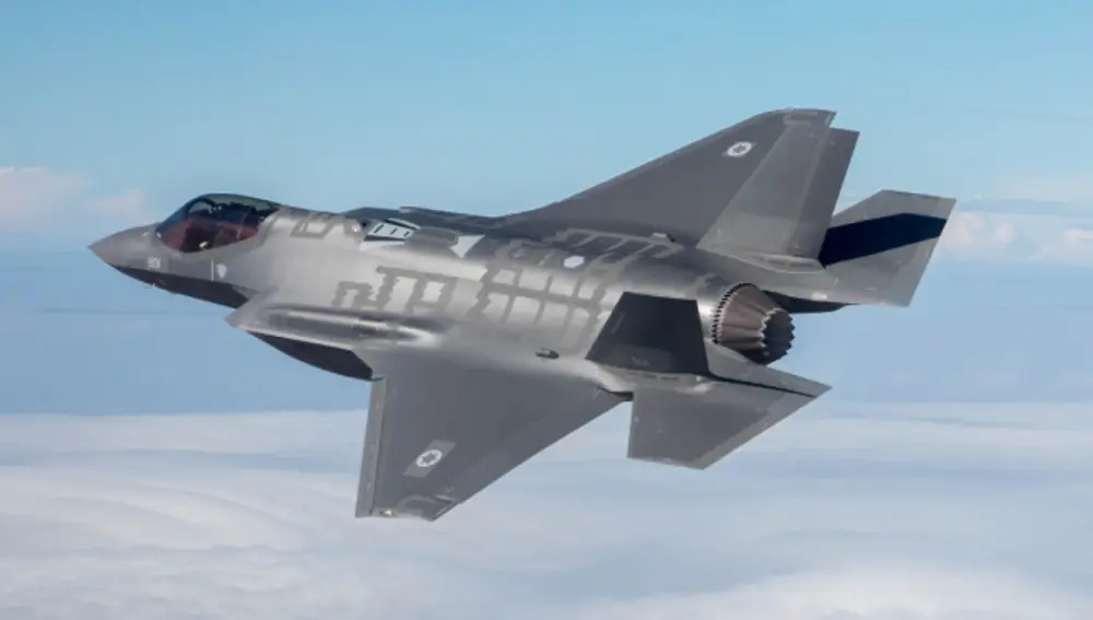 F-35I ADIR de la Fuerza Aérea de Israel.