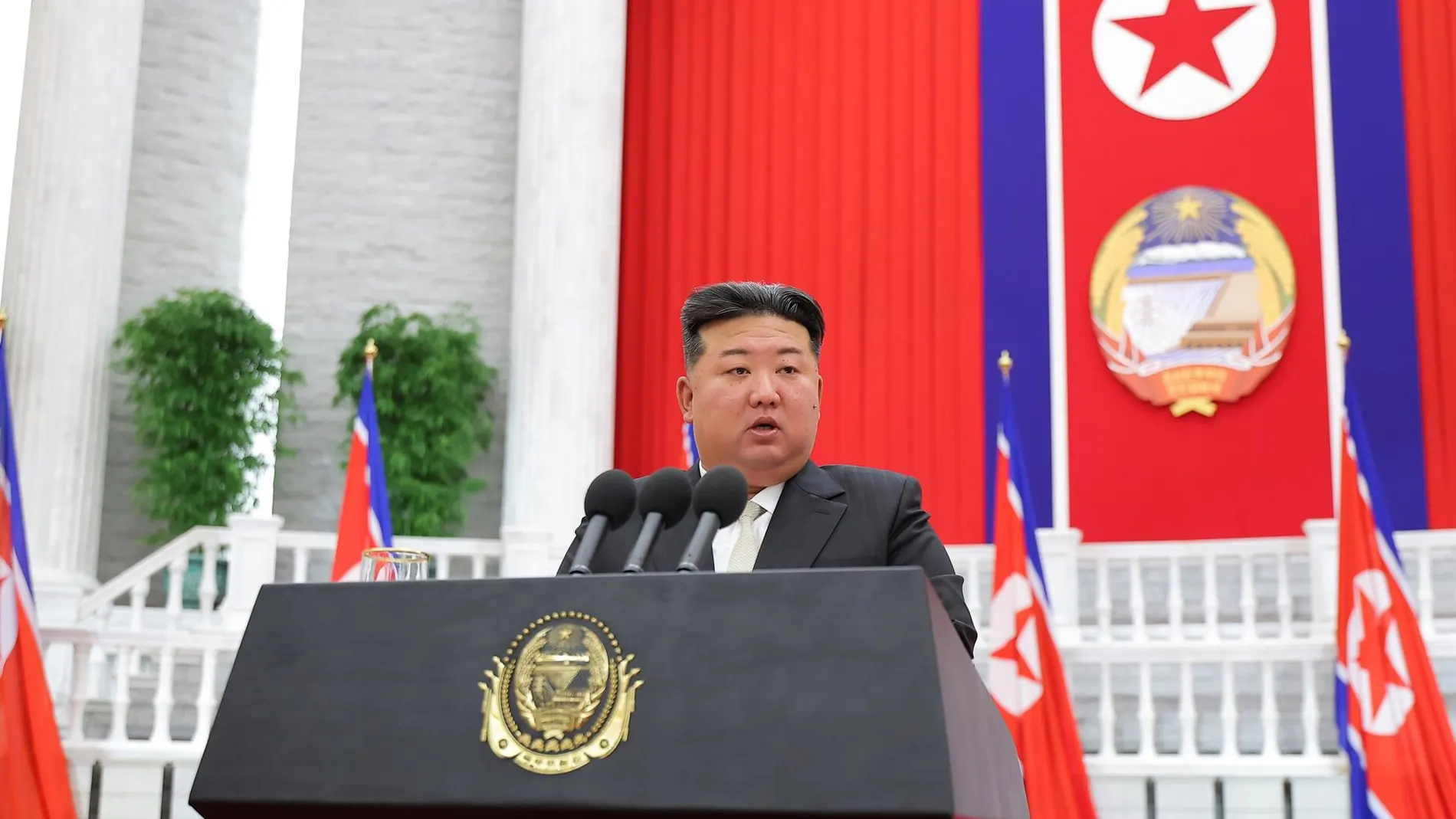 Corea.- Kim califica al presidente surcoreano de "anormal" por amenazar a un país con armas nucleares