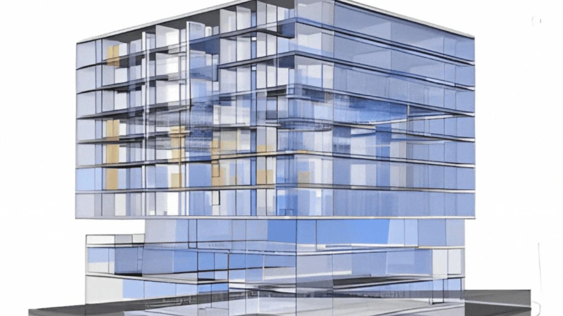 Imagen del nuevo edificio intergeneracional de Alicante en el que convivirán personas mayores de 65 años y menores de 25 años
