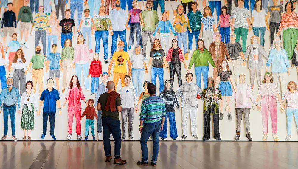 Más de 100 personas de Santander han colaborado en la exposición de Shimabuku