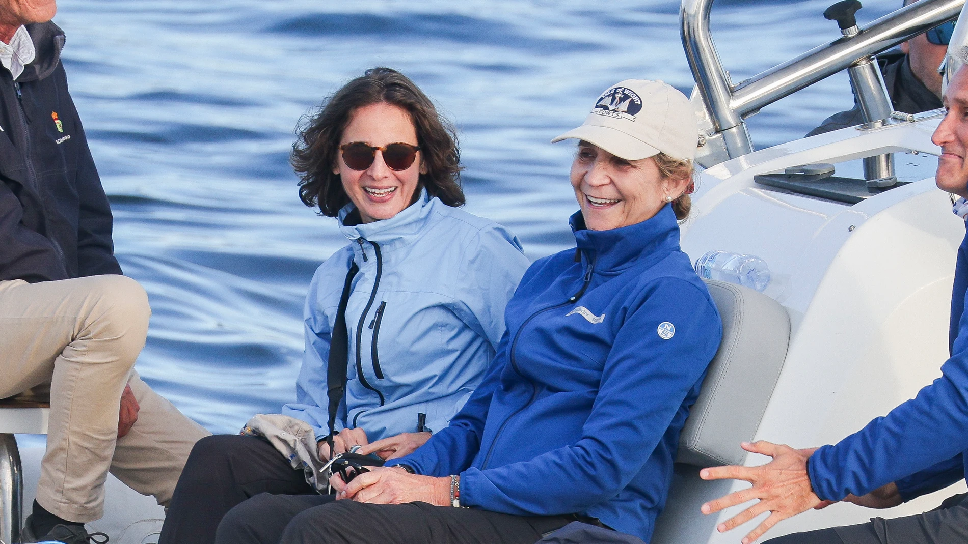 La Infanta Elena en Sanxenxo.