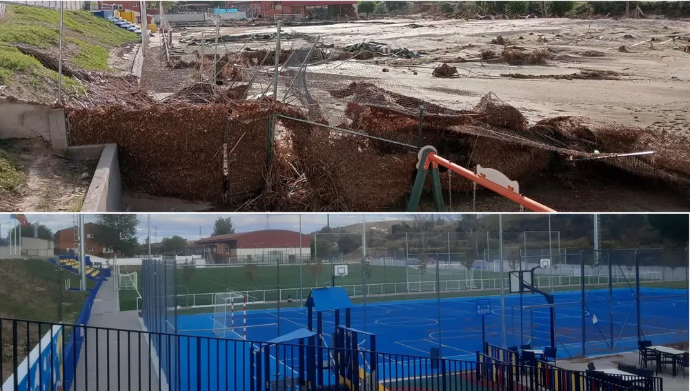 Pista de padel.