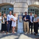 Uno de los surtidores de agua está ubicado en el Mercado Central de Alicante