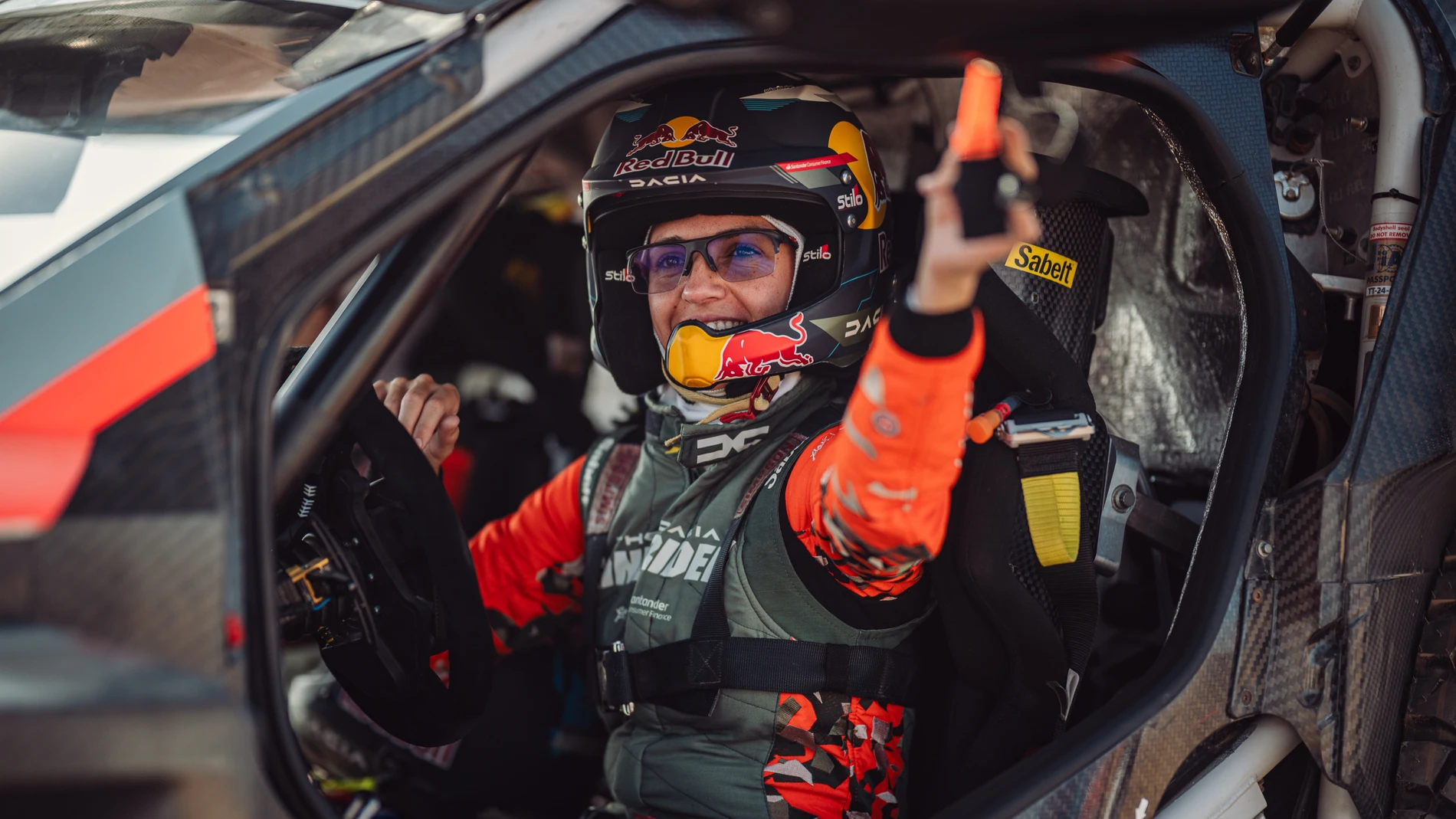 Cristina Gutiérrez debuta entre los grandes junto a Dacia en el Rallye du Maroc