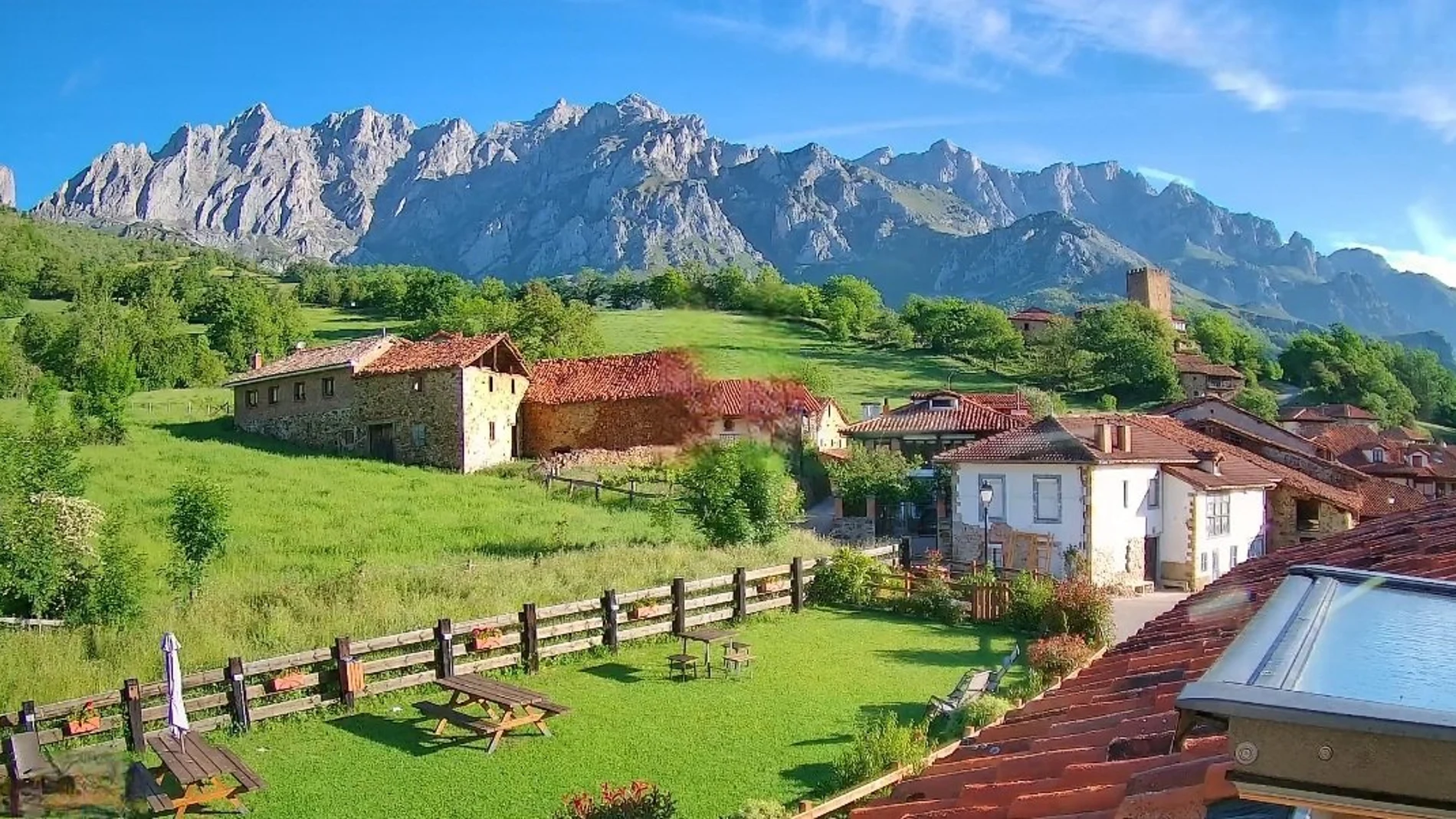 Un pueblo de Liébana.