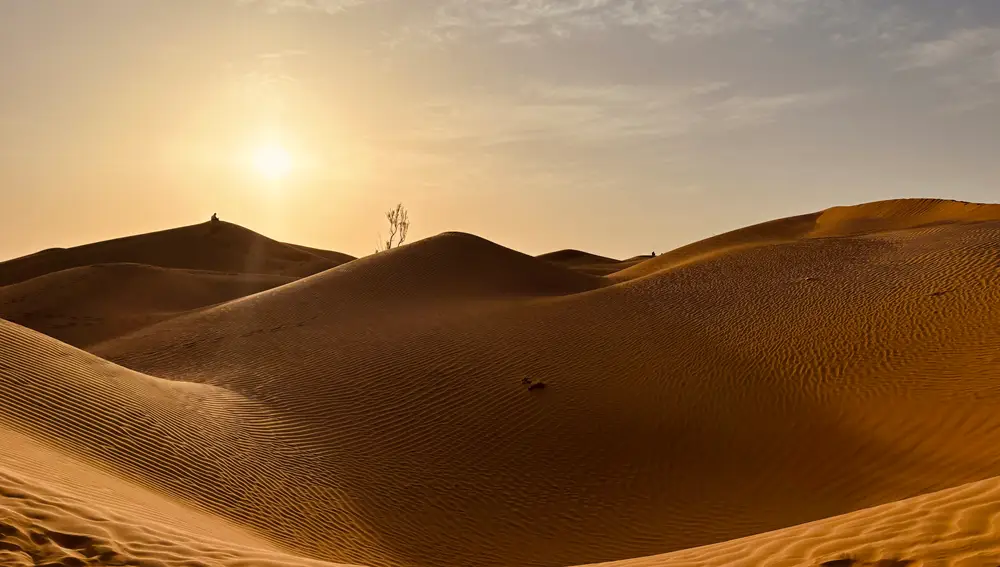 El atractivo turístico de Omán nace en sus paisajes, por ejemplo, la belleza de las dunas del desierto