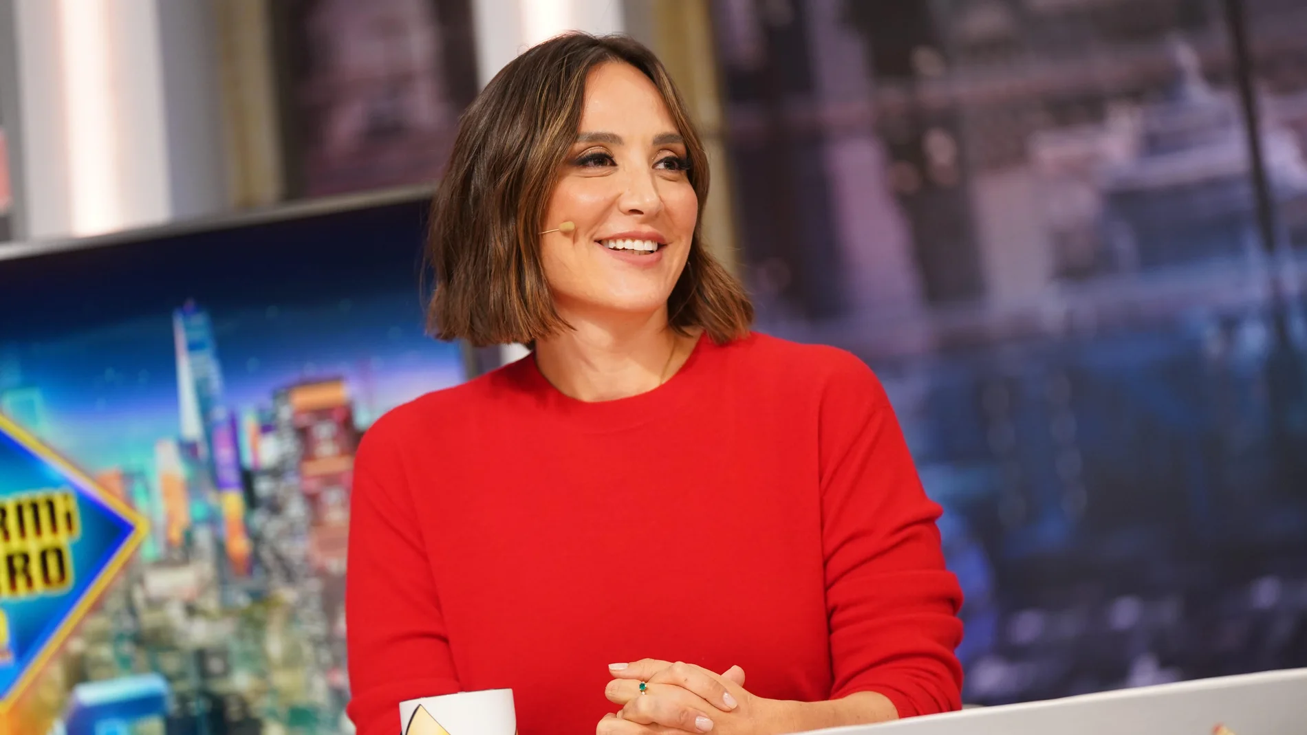 Tamara Falcó y su navideño look.