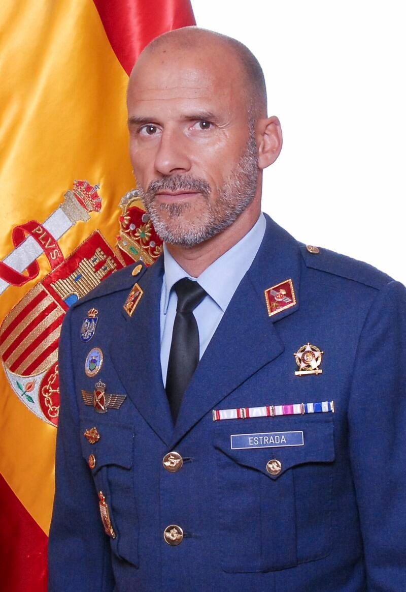 El teniente coronel Pablo Estrada