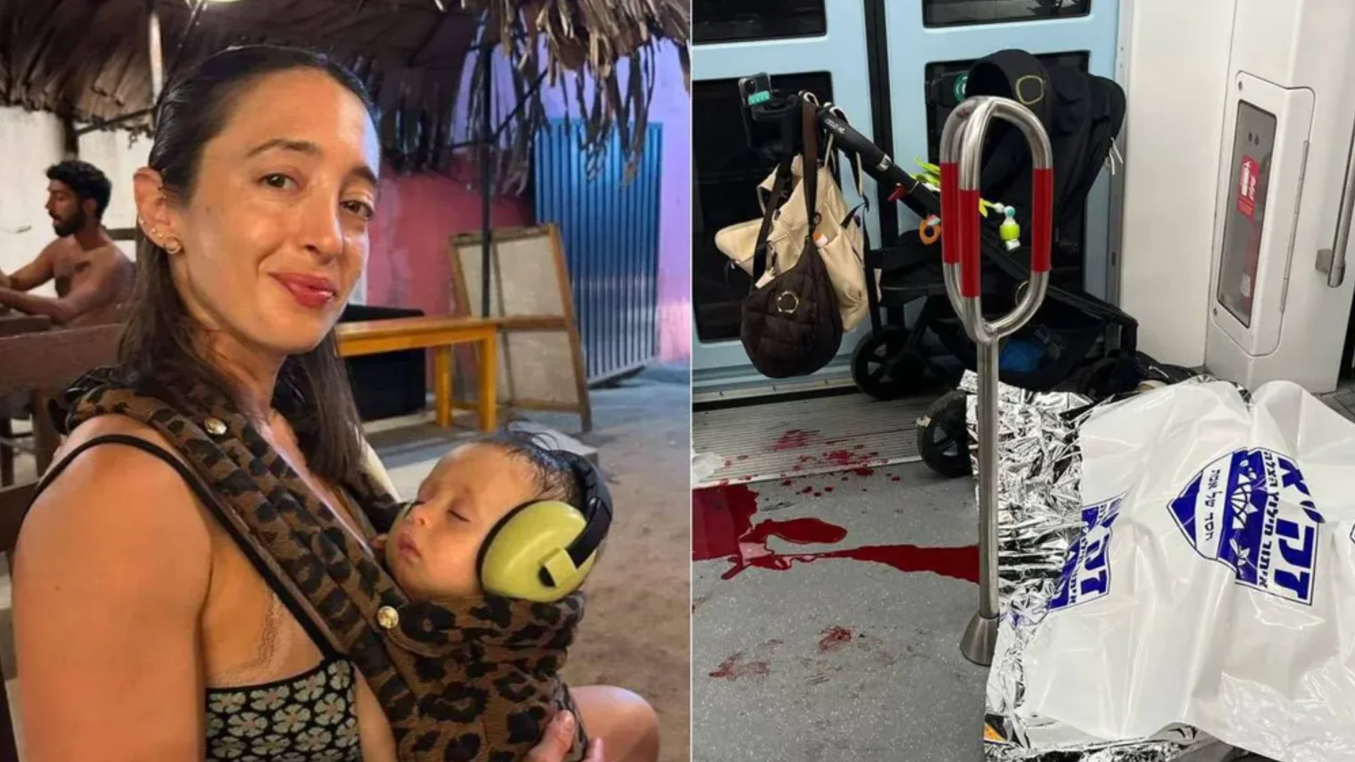 La joven de 33 años que perdió la vida al proteger a su bebé en atentado en Tel Aviv