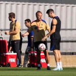 Entrenamiento del FC Barcelona