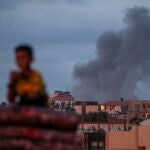 Israeli air strikes in the northern Al Nusairat refugee camp
