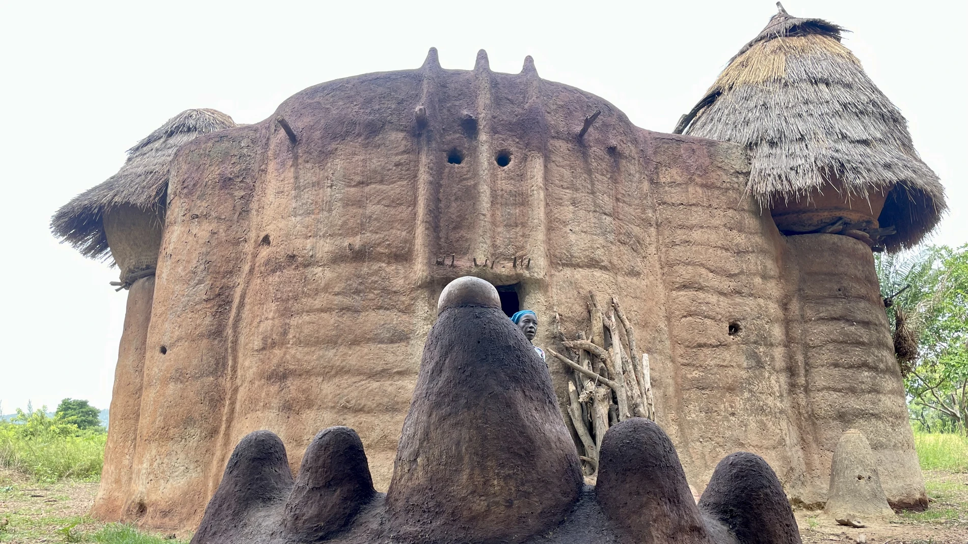 Hogar temberma en Togo.