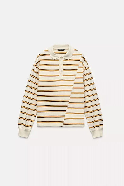 Polo de rayas.