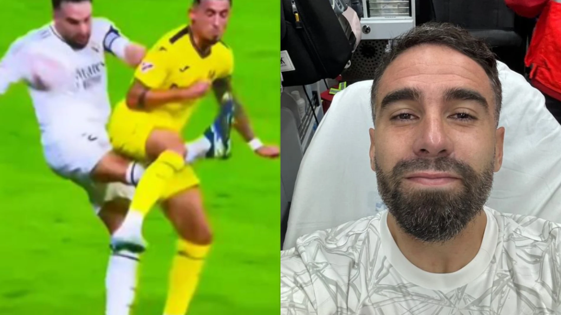 Dani Carvajal confirma una lesión grave de ligamento cruzado: "Estaré meses fuera pero regresaré como una bestia""