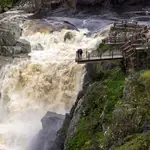 Mirador del Masueco en el "Pozo de los Humos"