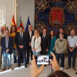 Lectura de "Tirant Lo Blanc" en el Ayuntamiento de Alicante con motivo del 9 d' Octubre 