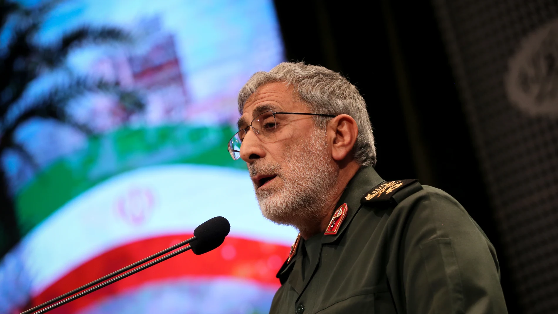 (Foto de ARCHIVO) El jefe de la Fuerza Quds de la Guardia Revolucionaria de Irán, Ismail Qaani, durante un acto en Teherán (archivo) Europa Press/Contacto/Rouzbeh Fouladi 20/12/2022 ONLY FOR USE IN SPAIN