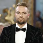 José María Almoguera durante el desfile de Félix Ramiro