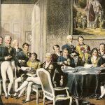 Retrato de los asistentes al Congreso de Viena de 1814