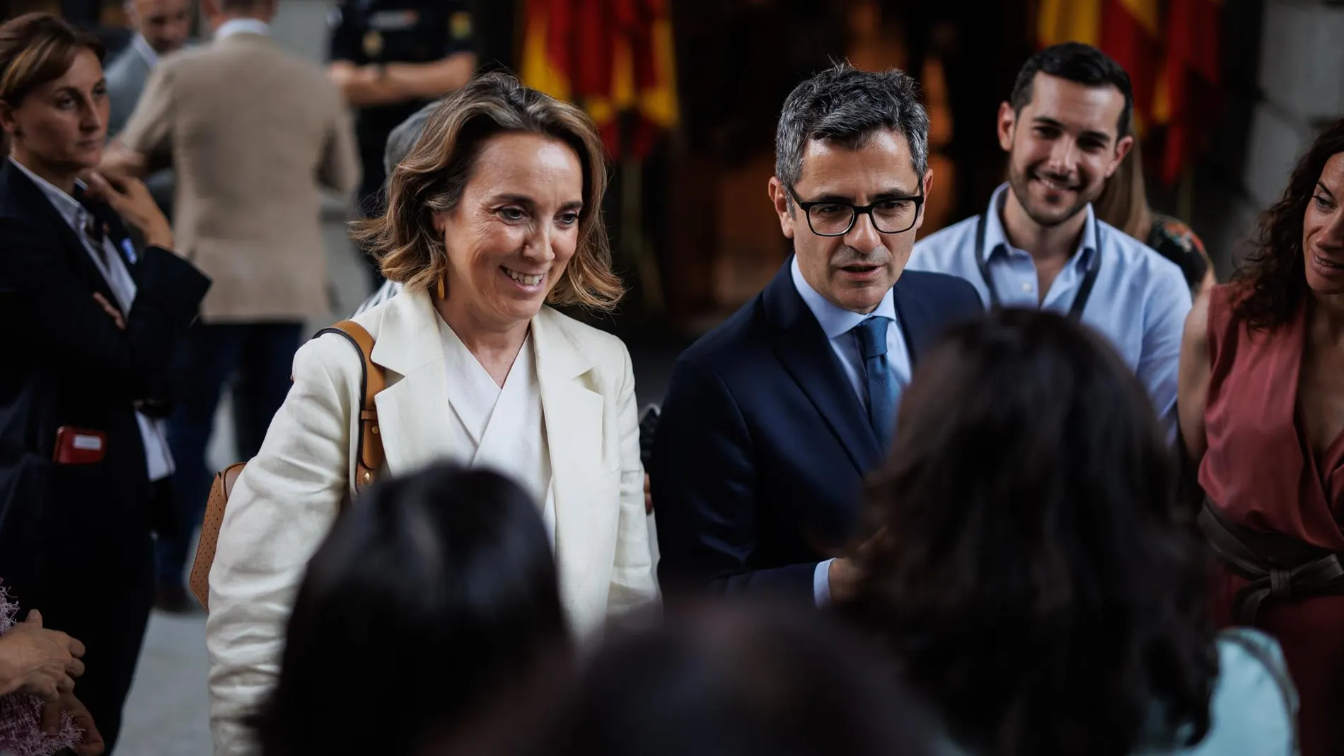 Bolaños llamó a Gamarra para quejarse de que el PP "cambió de opinión" en la ley que rebaja penas a etarras