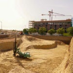 Imágenes de las obras de la promoción de viviendas Lagoom Living en el sector Universidad