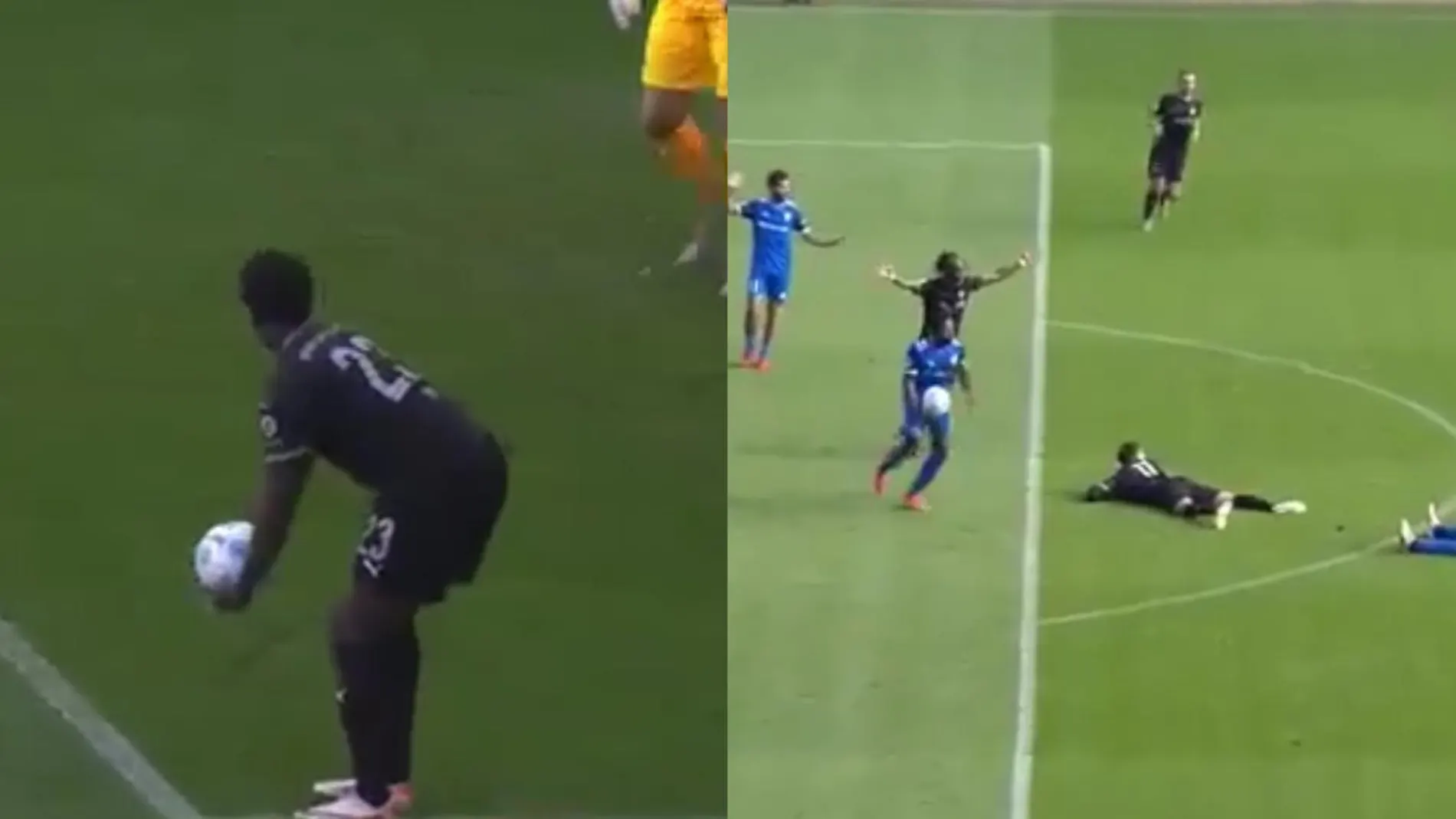 Los dos increíbles penaltis marcados en un partido de la Bundesliga 2