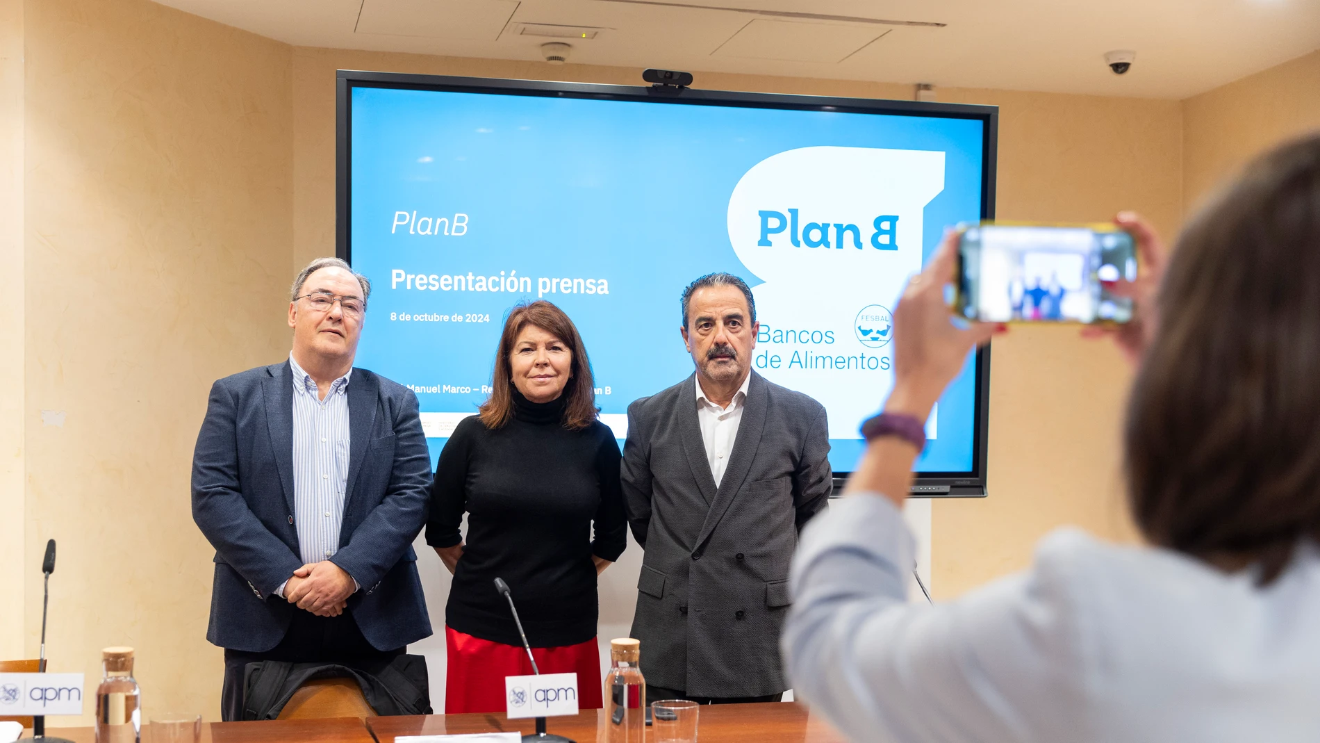 Presentación del “Plan B” del Banco de Alimentos