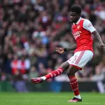 Thomas Partey con el Arsenal