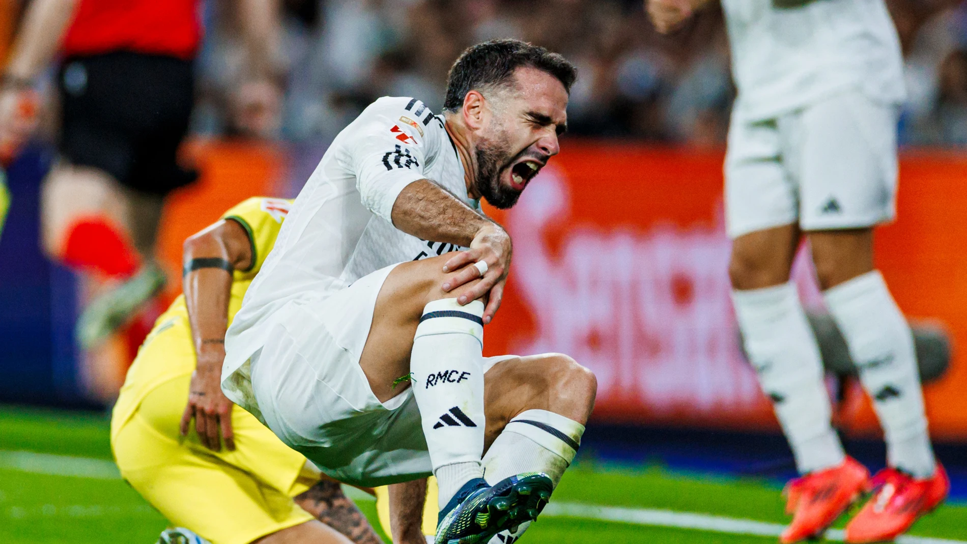 Dani Carvajal lesionándose de gravedad