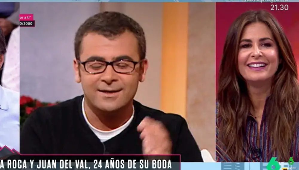 Nuria Roca "avergonzada" por los recuerdos de su boda con Juan del Val