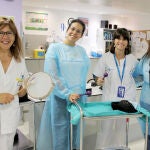 La musicoterapia alegra la estancia en la UCI del Hospital de Segovia