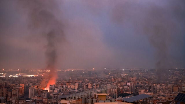 Beirut amanece en medio del fuego tras una noche de bombardeos israelíes