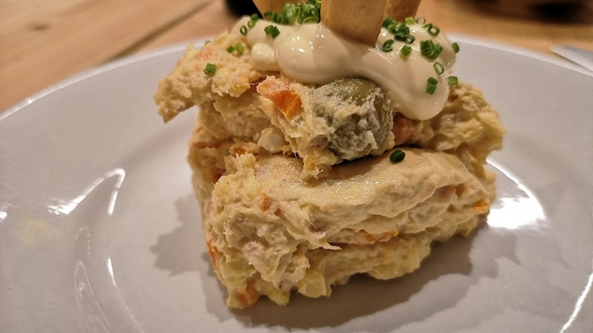 Ensaladilla rusa de Pampín Bar.