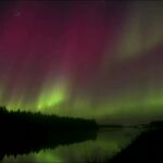 Las auroras boreales iluminan el norte de Finlandia