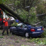 La borrasca Kirk provocó problemas de tráfico e inundaciones en Galicia
