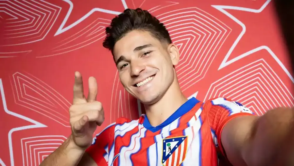 Julián Álvarez, jugador del Atlético de Madrid