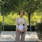 María Vallejo-Nágera, con el libro