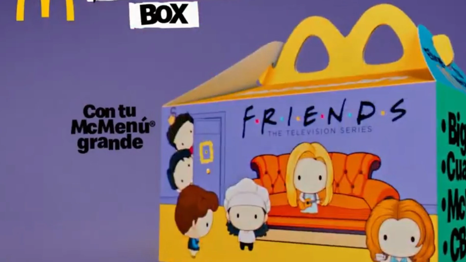 El Happy Meal de los adultos llega a McDonalds gracias a "Friends"