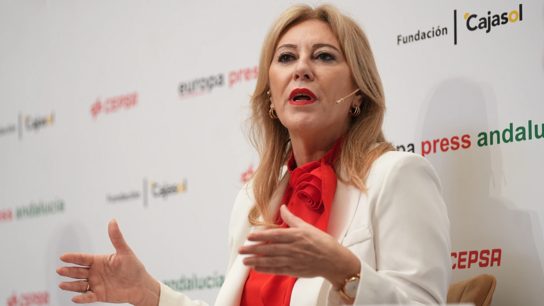 La consejera de Economía, Carolina España