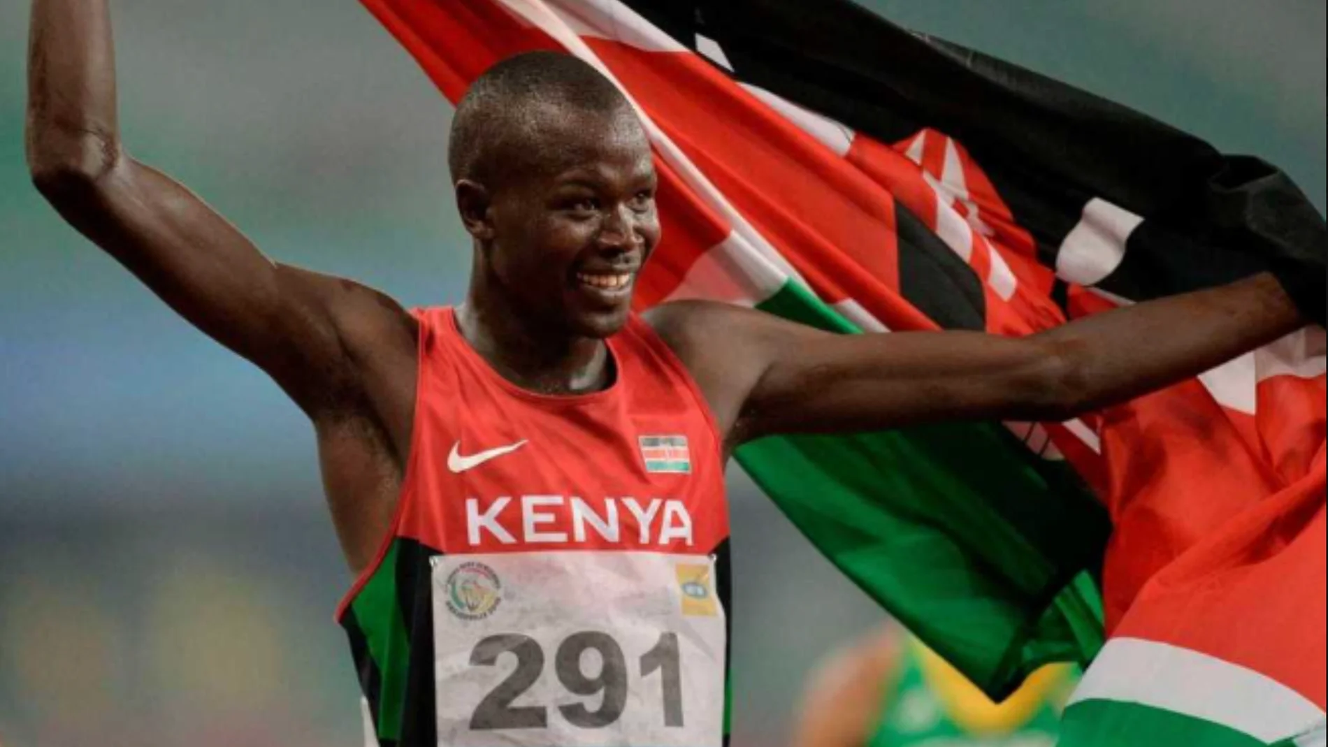 Clement Kemboi, atleta africano.