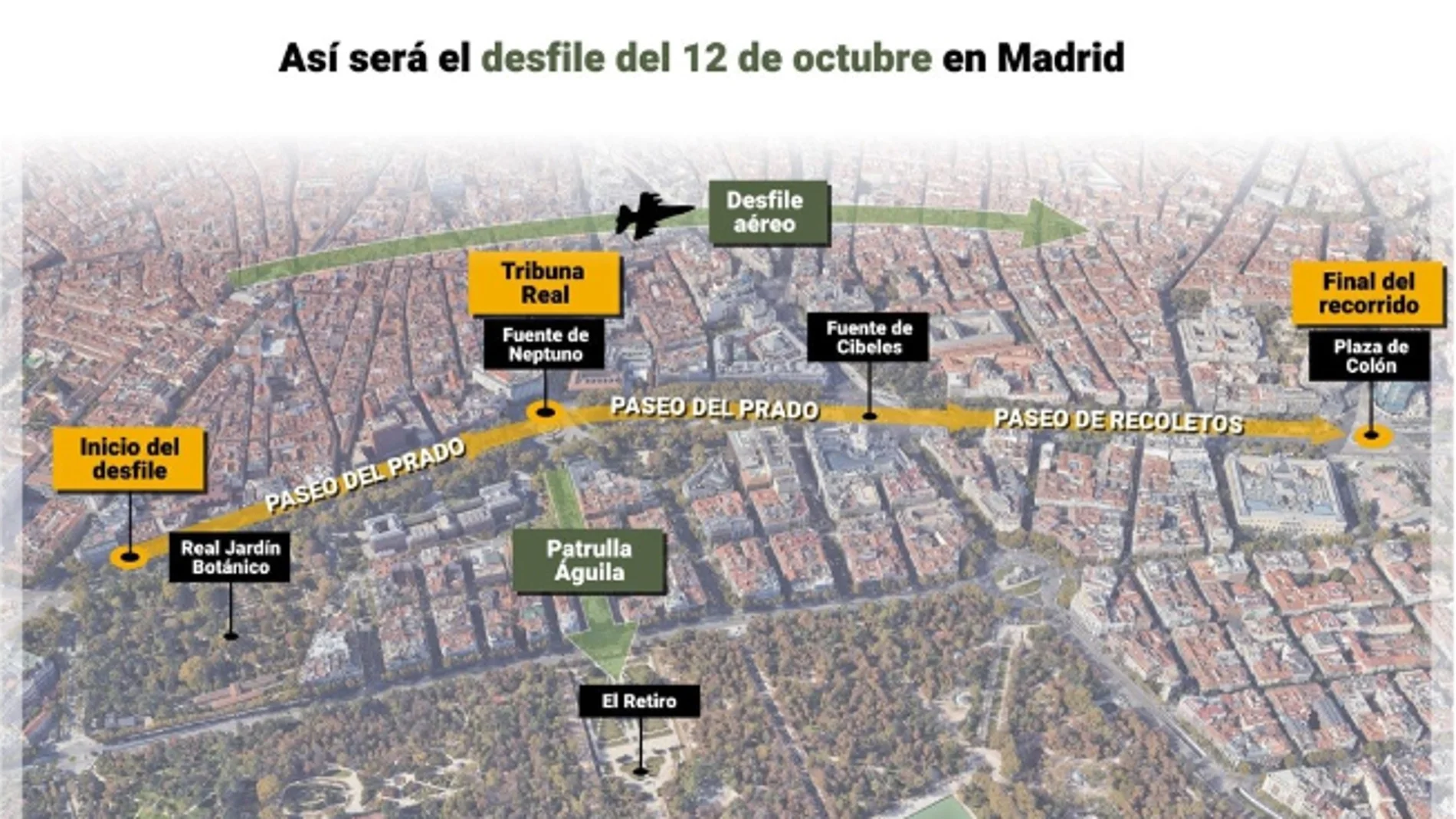 Día de la Hispanidad 2024: cómo ver el desfile el desfile militar del 12 de octubre