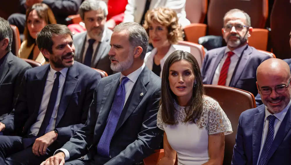 Los reyes Felipe VI y Letizia presiden la entrega de los Premios Nacionales de Cultura 2022 y 2023