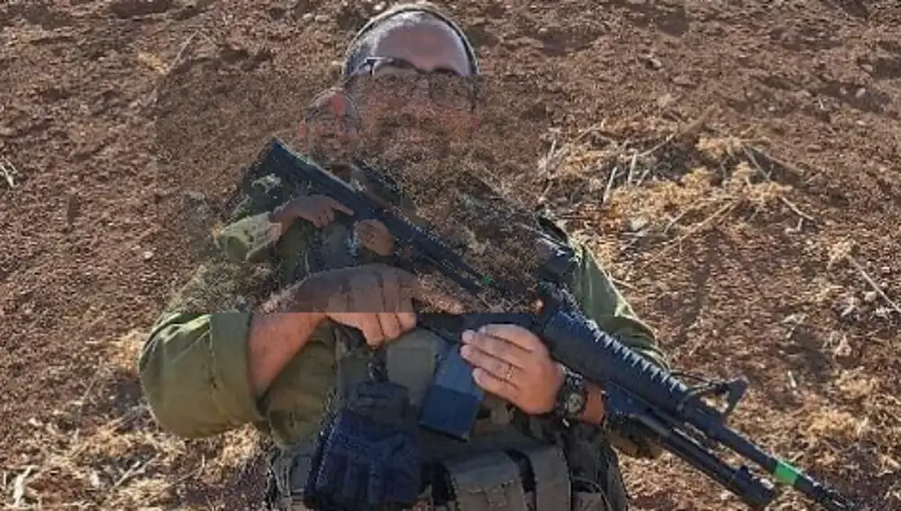 El sargento israelí Ronny Ganizate