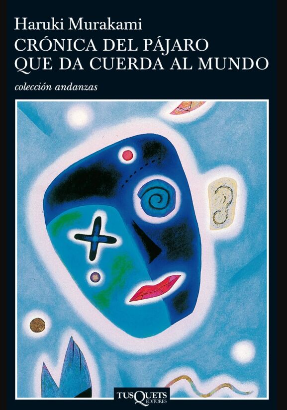 Portada de "Crónica del pájaro que da cuerda al mundo"