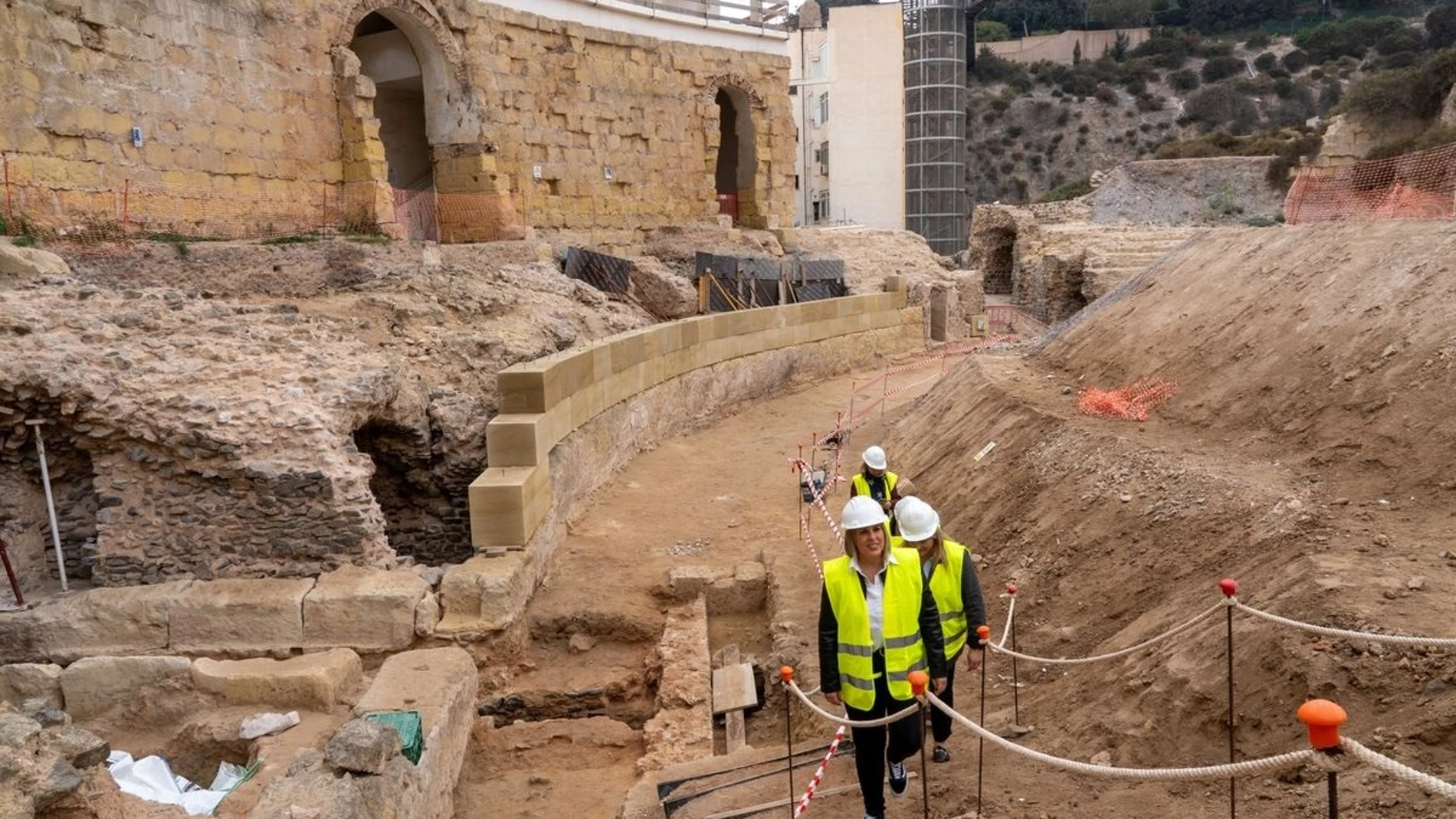 Visita de Arroyo al Anfiteatro Romano