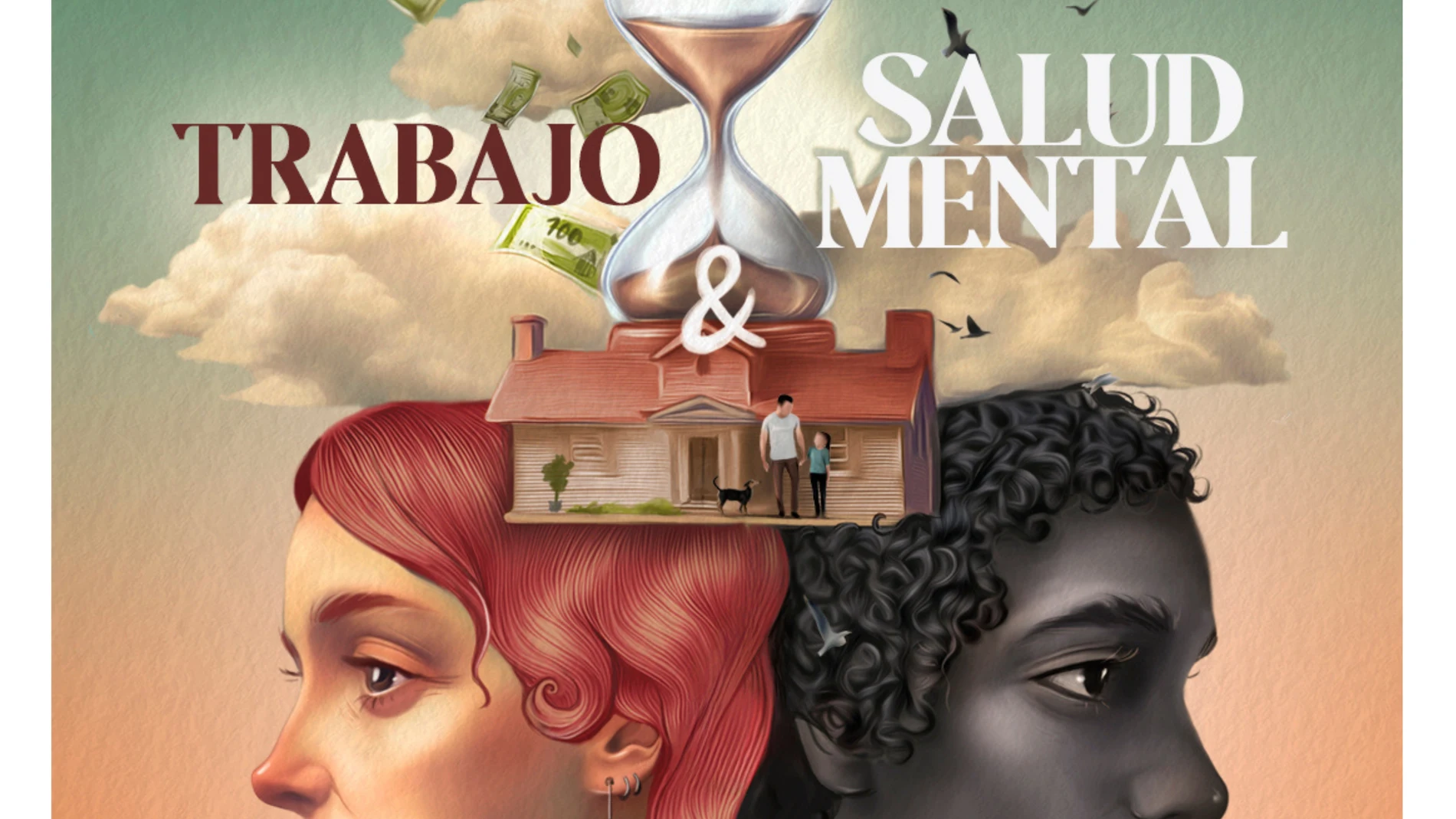 Cartel reivindicativo lanzado por el movimiento asociativo Salud Mental para este año