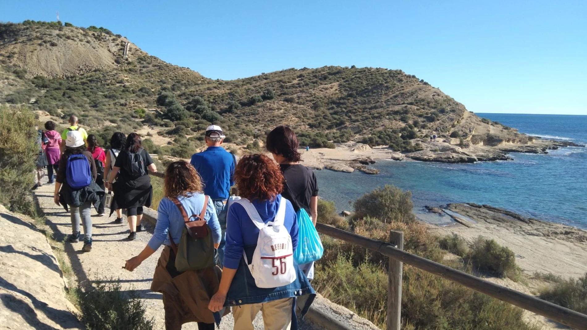 El Cabo de las Huertas de Alicante es una de las rutas programadas en Senderos de Otoño