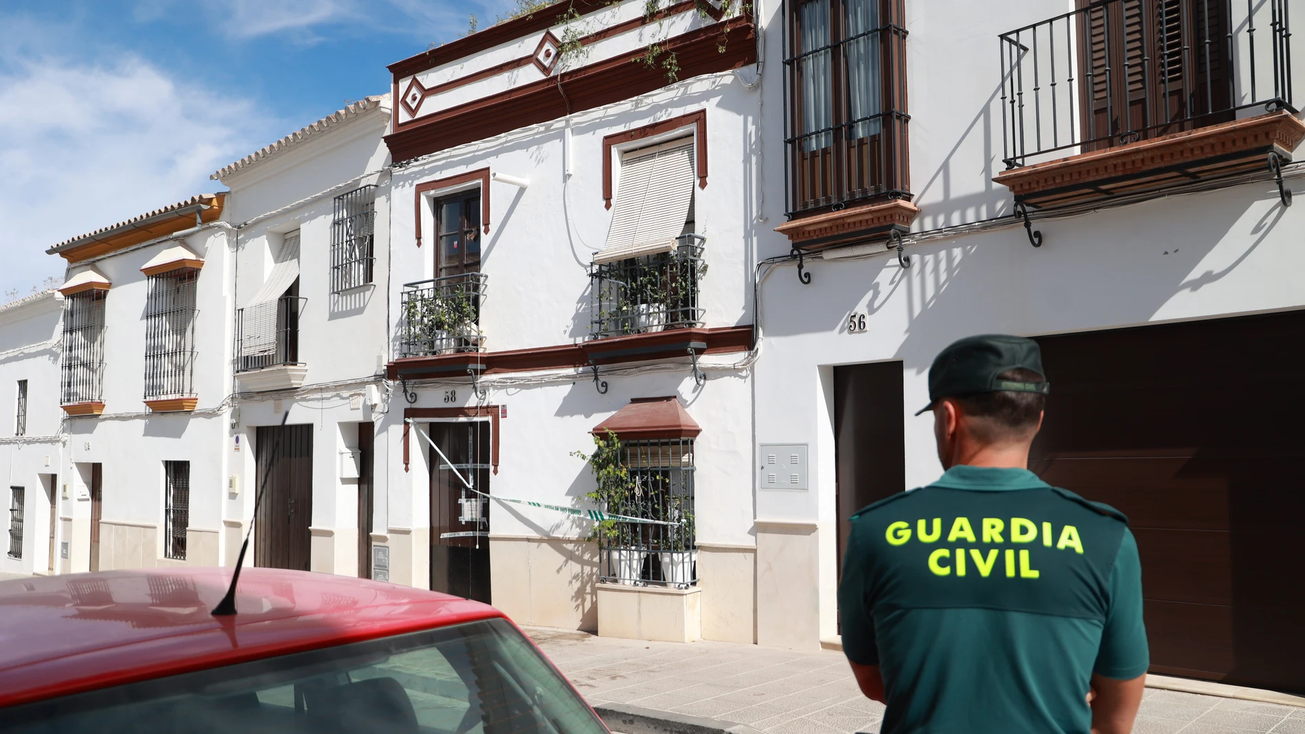 Vivienda de Osuna (Sevilla) donde tuvieron lugar los hechos
