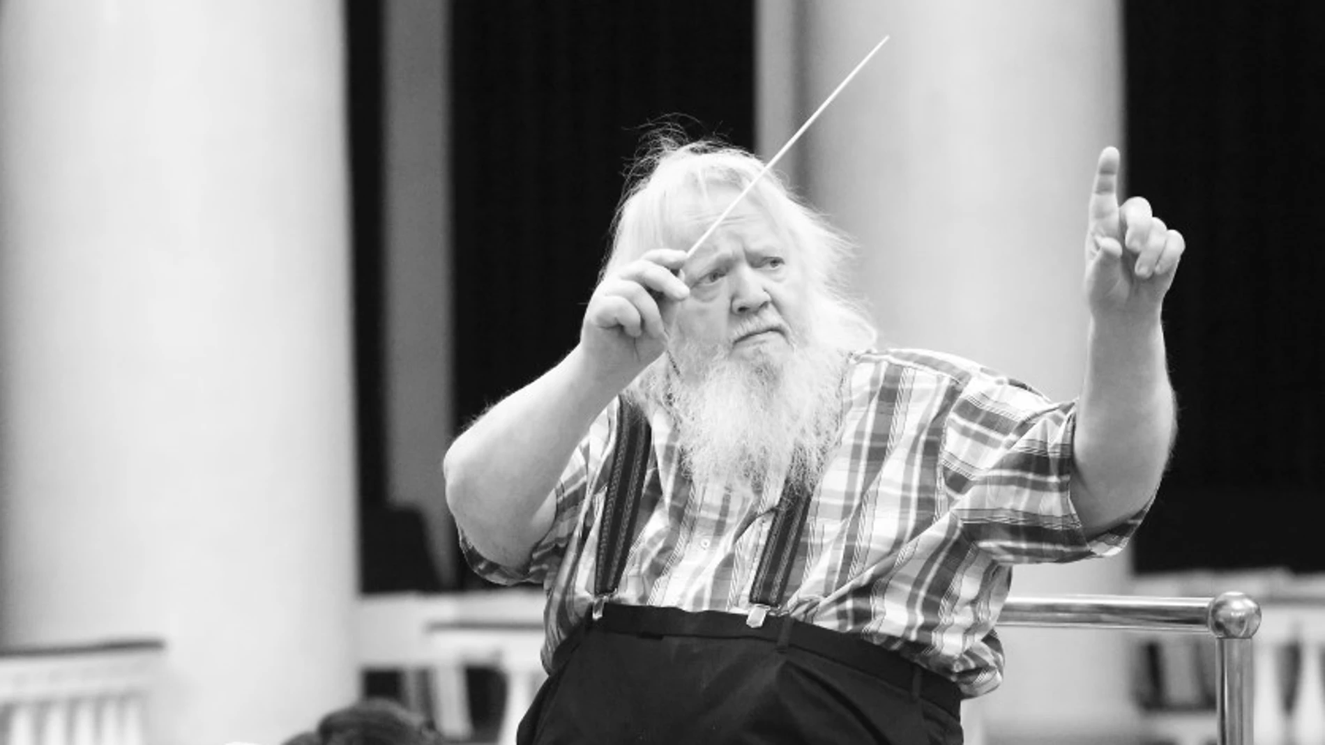 Leif Segerstam, director de orquesta finlandés