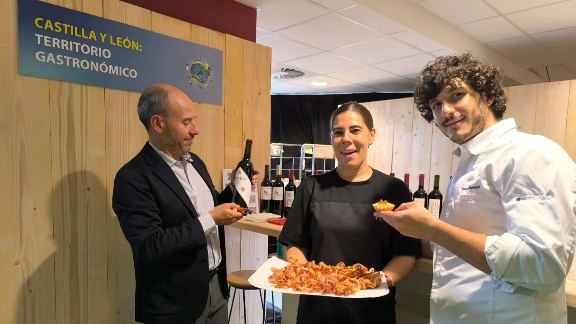 Promoción del Torrezno de Soriaen Bruselas